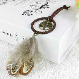 Produktbild: Earthy brown dream catcher Terra with tree of life Earthy brown dream catcher Terra with tree of life - 1