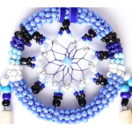 Produktbild: Blue Car Dream Catcher Leilo with Star Pattern Blue Car Dream Catcher Leilo with Star Pattern - 1