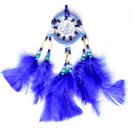 Produktbild: Blue Car Dream Catcher Leilo with Star Pattern Blue Car Dream Catcher Leilo with Star Pattern - 1