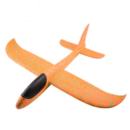 Grosses Kinder Segelflugzeug – Wurfgleiter in Orange
