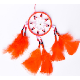 Produktbild: Orange Car Dream Catcher Naranja with Star Pattern Orange Car Dream Catcher Naranja with Star Pattern - 1