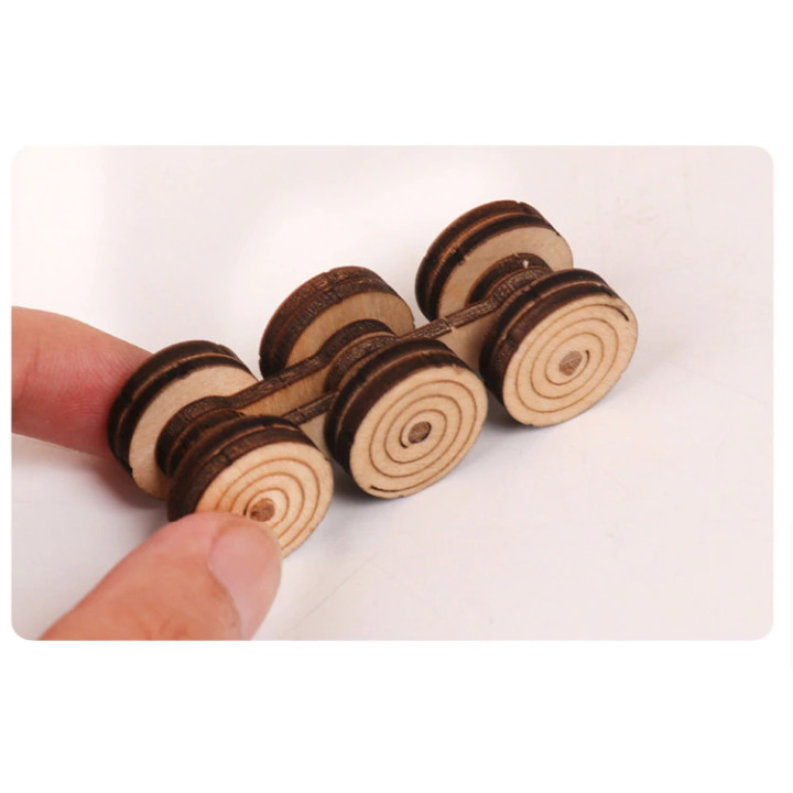 3D Puzzle Murmelbahn / Kugelbahn aus Holz