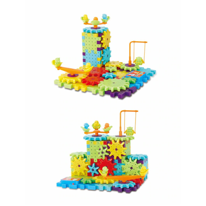 81-piece battery-operated 3D puzzle for children