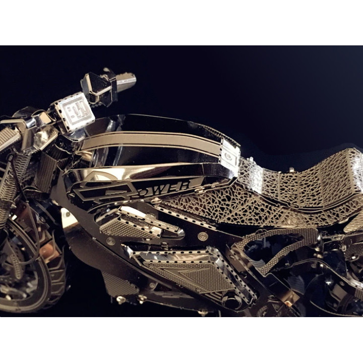 Kit modèle 3D puzzle moto en métal