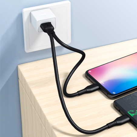 Dual Y USB-Ladekabel mit 2 USB C Anschlüssen