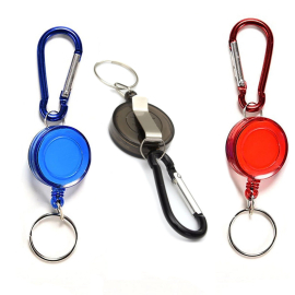 Produktbild: 3 porte-clés yo-yo extensibles, bobines de clés 3 porte-clés yo-yo extensibles, enrouleur de clés