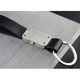 Silver Strap Keychain Key Chain