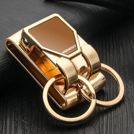 strap keychain with safety...