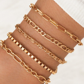 Produktbild: Set of 5 Baila with Boho Bracelets Set of 5 Baila with Boho Bracelets