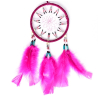 Bordeaux red medium-sized dream catcher Pina
