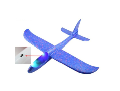 Blau Wurfgleiter Flugzeug Outdoor Wurf Flieger Segelflugzeug Gleitflugzeug 