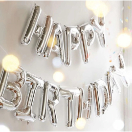 Produktbild: Ensemble de lettrage de ballon d'anniversaire joyeux anniversaire Ensemble de lettrage de...