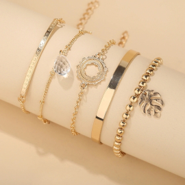 Produktbild: Set of 5 Malia with Boha bracelets and bangles Set of 5 Malia with Boha bracelets and bangles