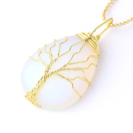 Produktbild: Beautiful Opal Pendant with Tree of Life Beautiful Opal Pendant with Tree of Life