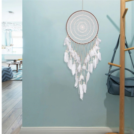 Produktbild: Large XXL dream catcher Chilla with embroidery pattern XXL dream catcher Cilla with embroidery pattern