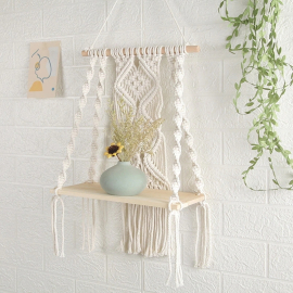 Produktbild: Etagère tapisserie macramé nouée main Riella Etagère tapisserie macramé nouée main Riella