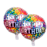 Set of 2 Happy Birthday birthday balloons