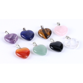 Produktbild: Beautiful rose quartz heart pendant Beautiful rose quartz heart...