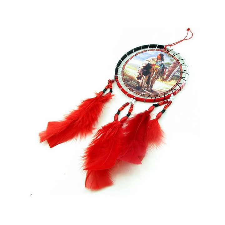 Dreamcatcher with Indian Image - 1