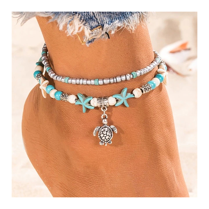 Cavigliera Boho 2in1 Lidina con stelle