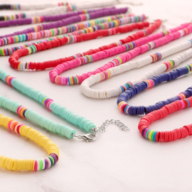 Produktbild: Neon farbige Surfer-Ketten in 6 Farben Neon farbige Surfer-Ketten in 6 Farben
