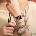 Goldener dünner Damen Fitness Tracker Goldener dünner Damen Fitness Tracker