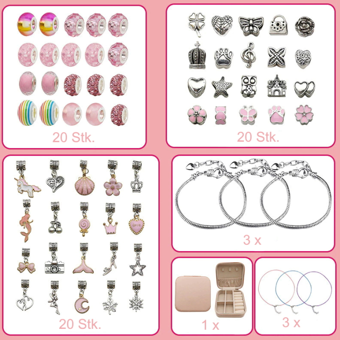 30 Stück Kirsch-Anhänger Für Schmuck | DIY Charms Für Armbänder & Halsketten