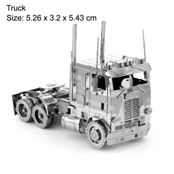 Kit modello di camion in metallo 3D