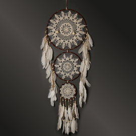 Produktbild: Large XXL Dream Catcher Elina with 3 Rings XXL Dream Catcher Elina with 3 Rings
