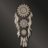 Large XXL Dream Catcher Elina with 3 Rings