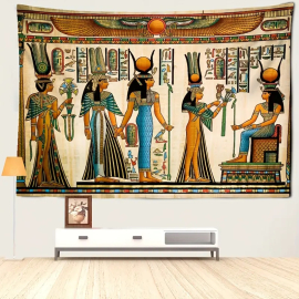 Produktbild: Egyptian XXL tapestry with hieroglyphs Egyptian XXL tapestry with hieroglyphs