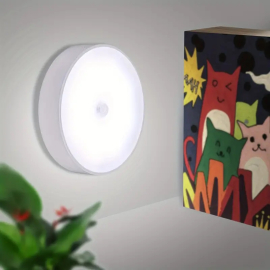 Produktbild: 2er Set Kabellose LED-Nachtlichter mit Bewegungsmelder - Warmweiss 2er Set Kabelloses LED Nachtlicht mit Bewegungsmelder - Warmweiss
