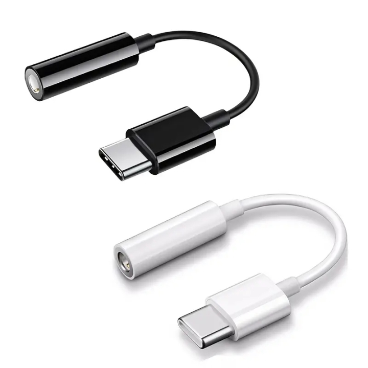 Adaptateur USB C vers prise AUX 3,5 mm pour casque