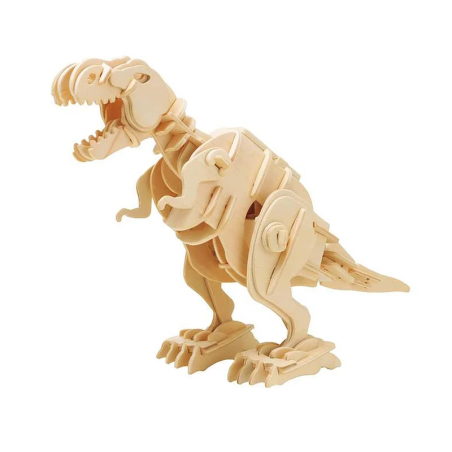 3D Holz-Puzzle ROBOTIME Walking T-Rex mit
