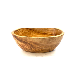Produktbild: Small tapas bowl made of untreated olive wood Small tapas bowl made of untreated olive wood