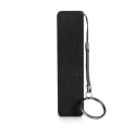 Powerbank portable noir 1800 mAh comme porte-clés Powerbank portable noir 1800 mAh comme porte-clés