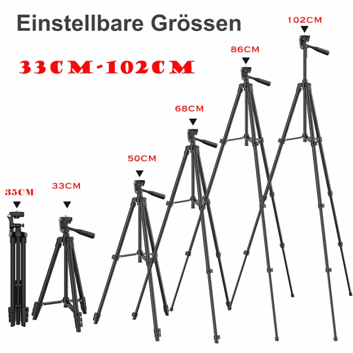 Tripod Stativ Halterung mit Bluetooth Fernbedienung