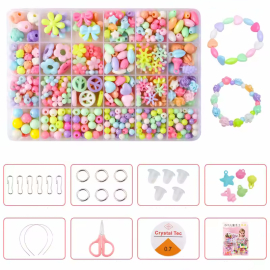 Produktbild: Creative DIY craft kit for girls with charms for fashion jewellery Creative DIY craft kit for...