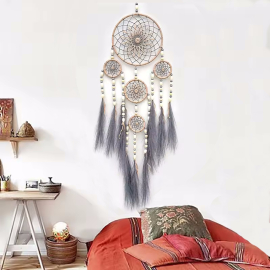 Elegant dreamcatcher with 5...