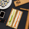Set per maki sushi in bambù per cuochi amatoriali e amanti del sushi