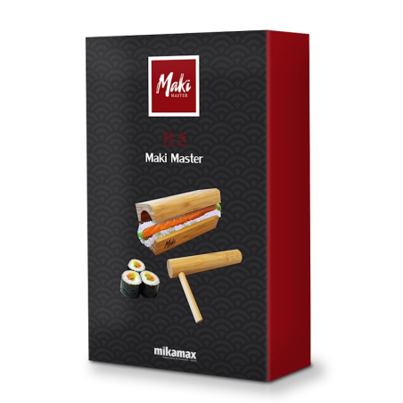 Set à maki sushi en bambou pour cuisiniers amateurs et fans de sushi