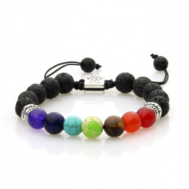 Bracciale chakra in pietra...