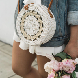 Round Ata rattan Bali...