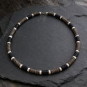 Brown Men's Surfer Necklaces with Extension