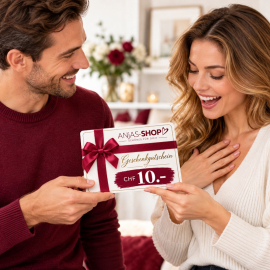 Bon cadeau CHF 10 – immédiatement par e-mail | ANjAS-SHOP