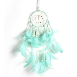 Produktbild: Mint green dream catcher Lara with 2 rings Mint green dream catcher Lara with 2 rings - 1