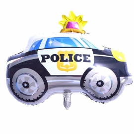 Produktbild: set of 2 police car balloons Medium Police Car Balloon