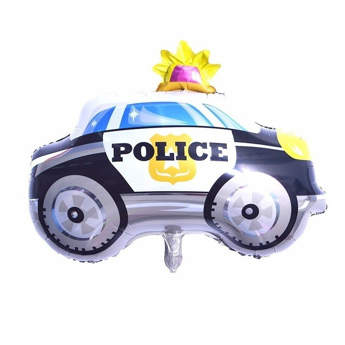 Mittelgrosses Polizei Auto Ballon Mittelgrosses Polizei Auto Ballon