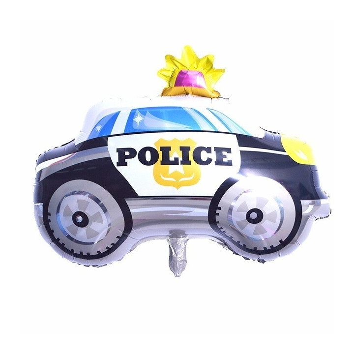Mittelgrosses Polizei Auto Ballon