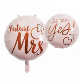 Produktbild: Grosser pinker Hochzeitsballon Elle a dit oui Gros ballon de mariage rose